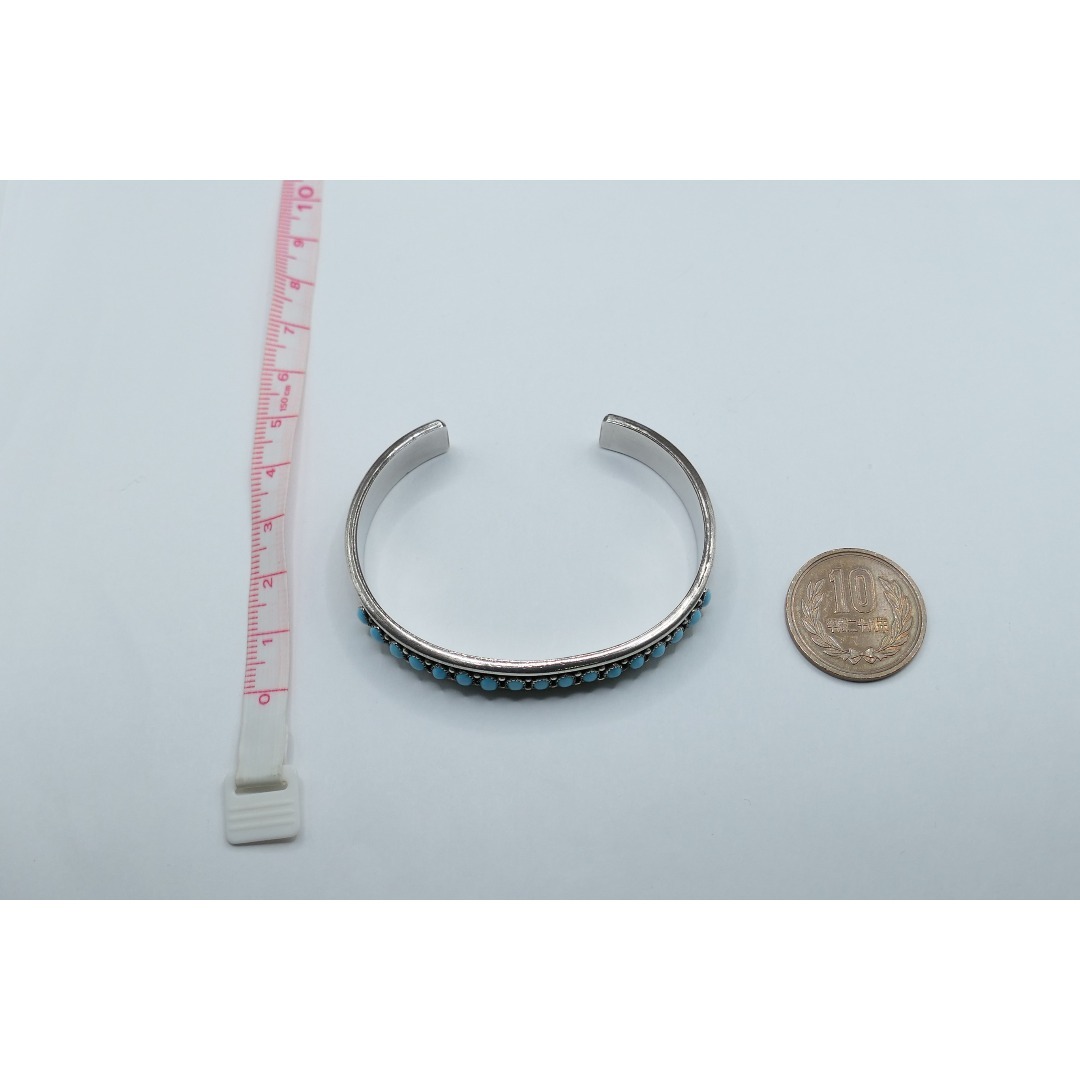 INDIAN JEWELRY - 未使用 ナバホ パトリックヤジー ターコイズ