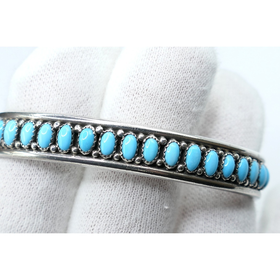 INDIAN JEWELRY - 未使用 ナバホ パトリックヤジー ターコイズ
