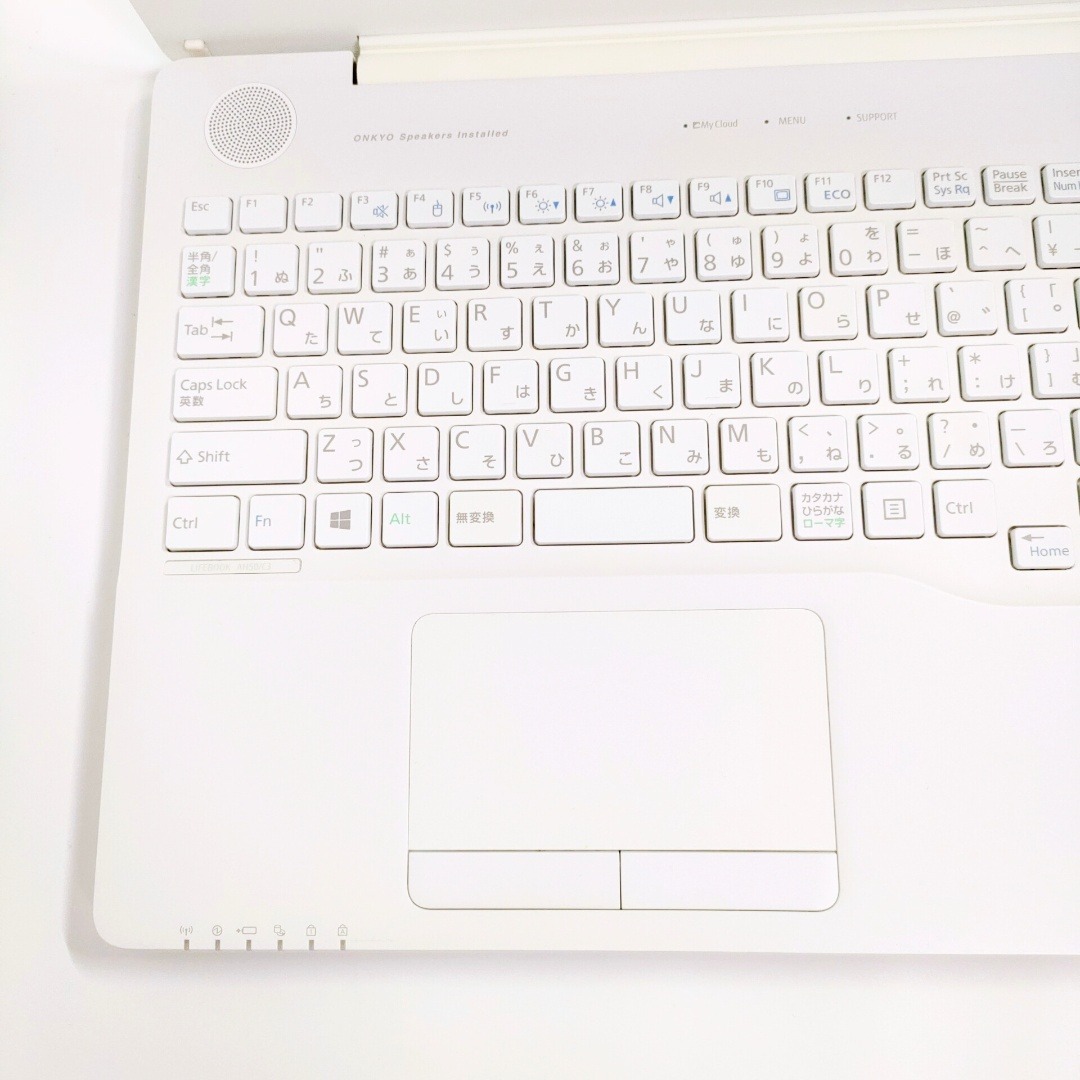 富士通 - Corei7✨️SSD/Win11/オフィス付き白ノートパソコン/DVD