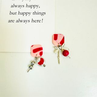 KONRON - bloody mary ブラッディマリー 化猫ピアス 両耳 K18