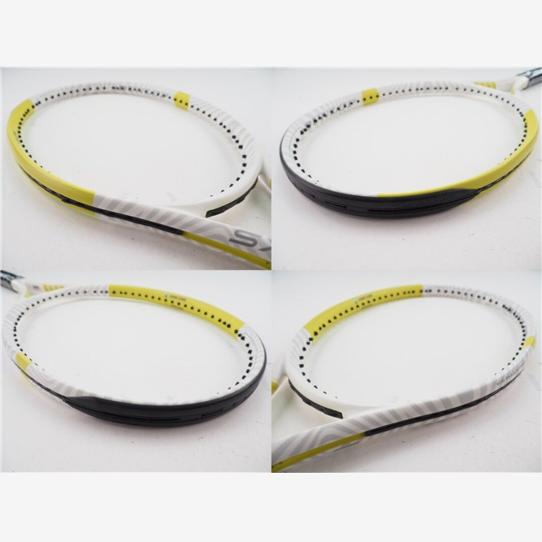 中古 テニスラケット ダンロップ エスエックス 300 ホワイト 2023年