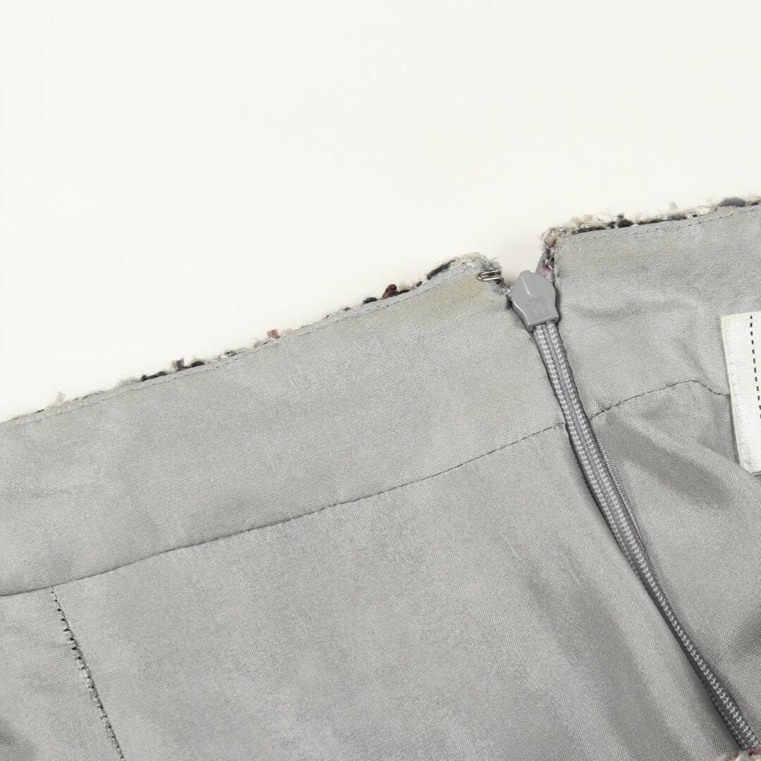 CHANEL - CHANEL シャネル スカート ココマークプレート ツイード