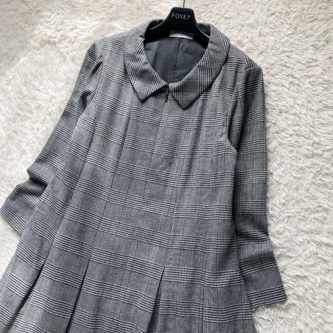 leilian - 良品 ネミカ レリアン ロングシャツワンピース フレア 13+