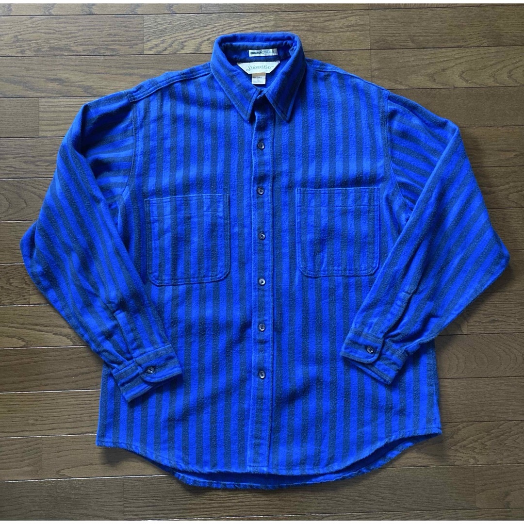 80s St. John's Bay × BIG MAC ネルシャツ usa製の通販 by miu's shop