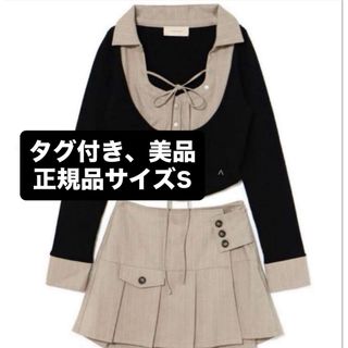 gelato pique - 未使用 gelato piqué チュールキャミソール&ショート