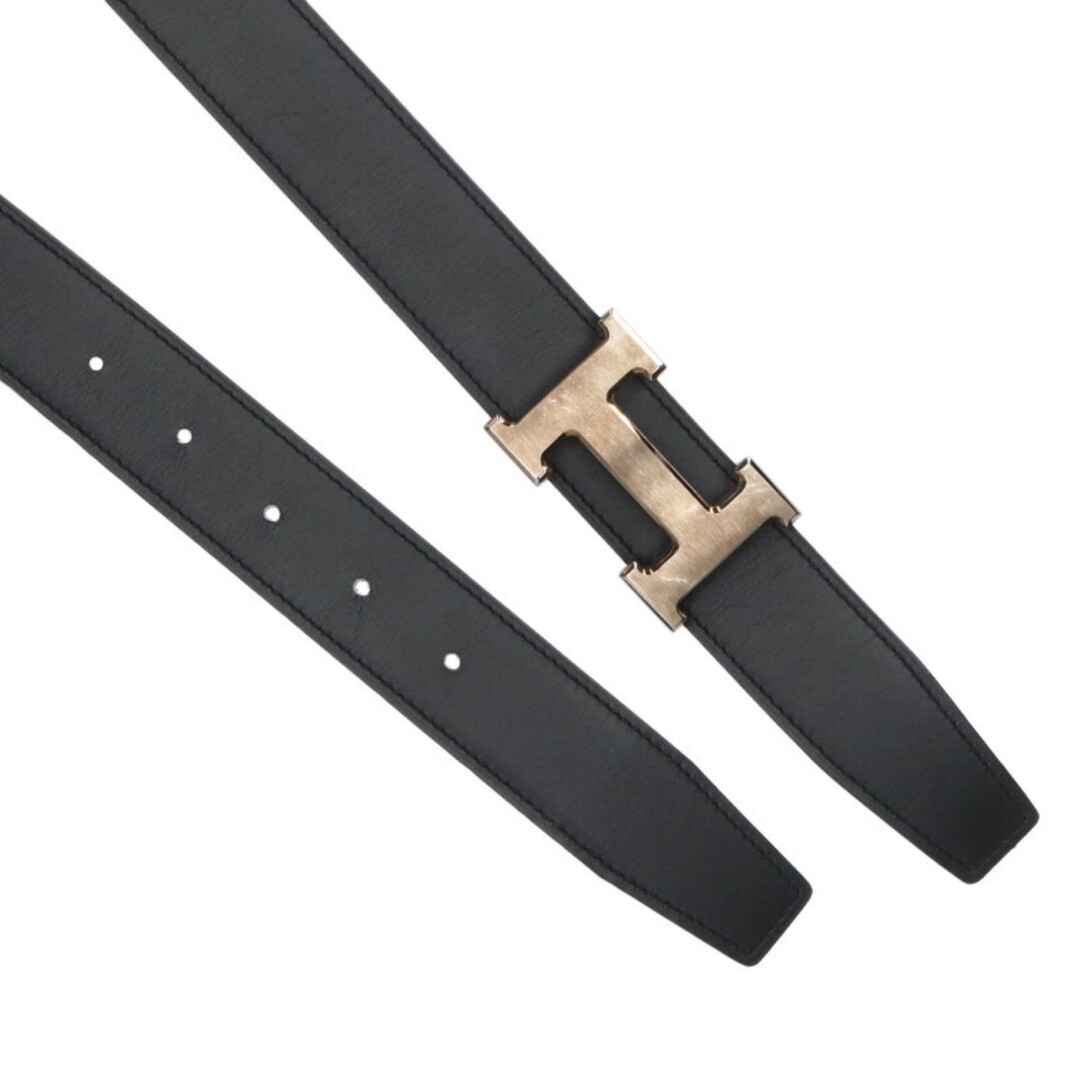 HERMES - エルメス コンスタンス x刻印 Hバックルレザーベルト メンズ