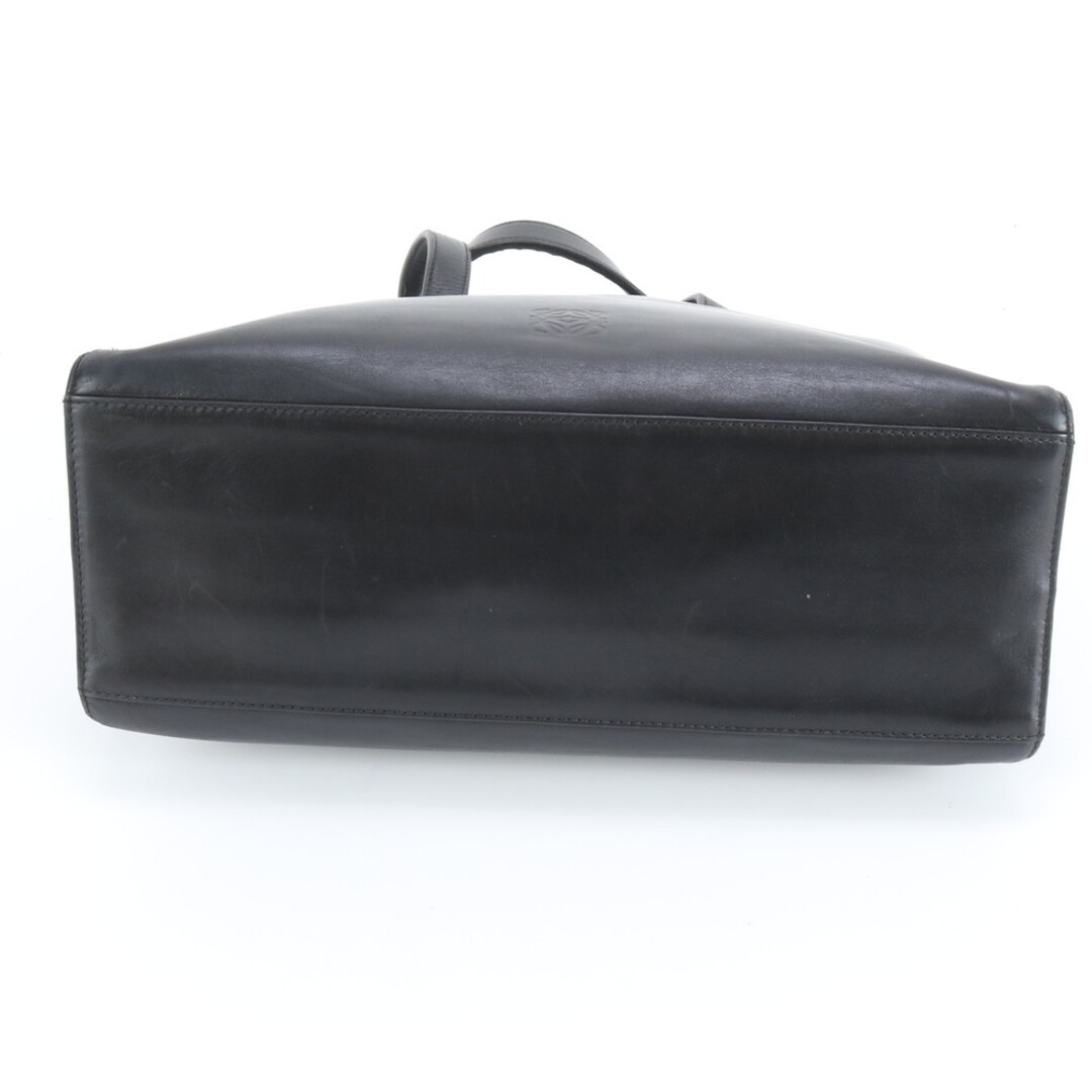 LOEWE - 美品 ロエベ アナグラム レザー ハンドバッグ トート 本革