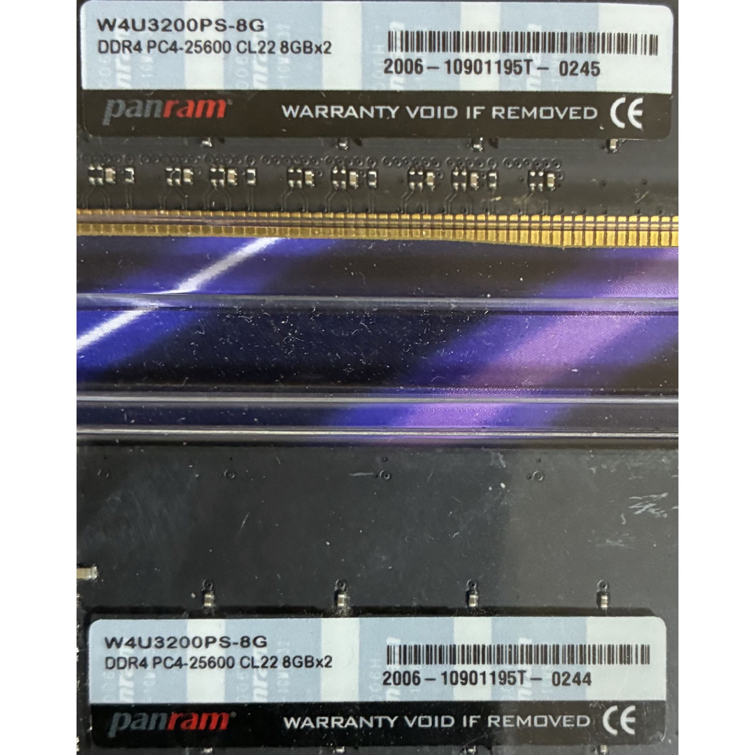 CFD - 【中古】DDR4-3200 16GB(8GB×2枚) CFDの通販 by SG