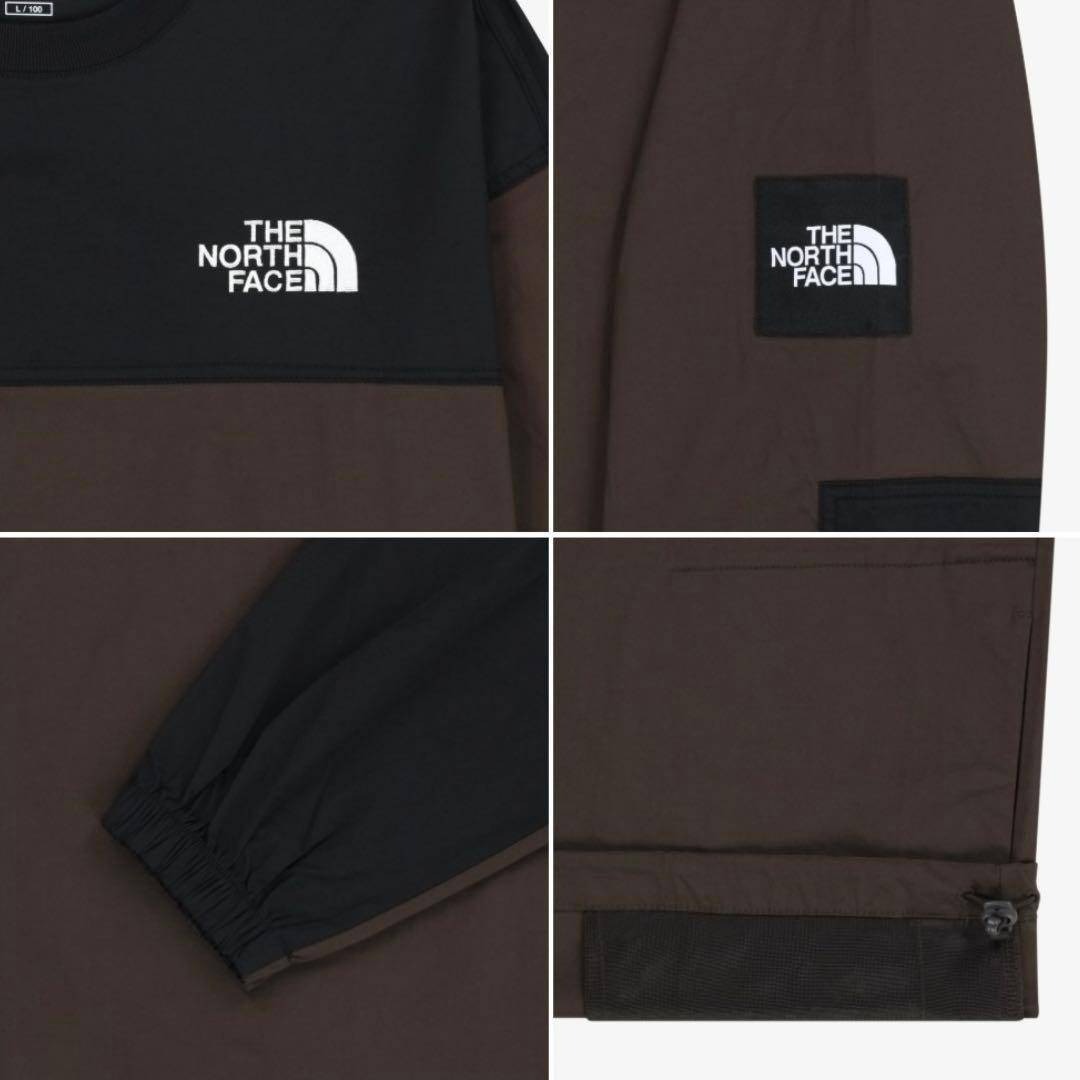 THE NORTH FACE - 【韓国限定】アルバニークルーネック ブラウン 黒
