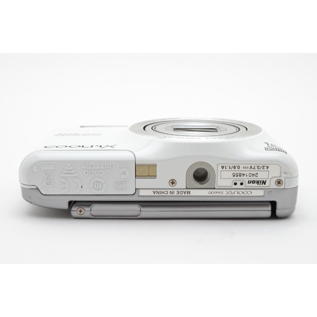 B24[7334]23 Nikon COOLPIX S6600 ホワイト 元箱の通販 by OREGANO