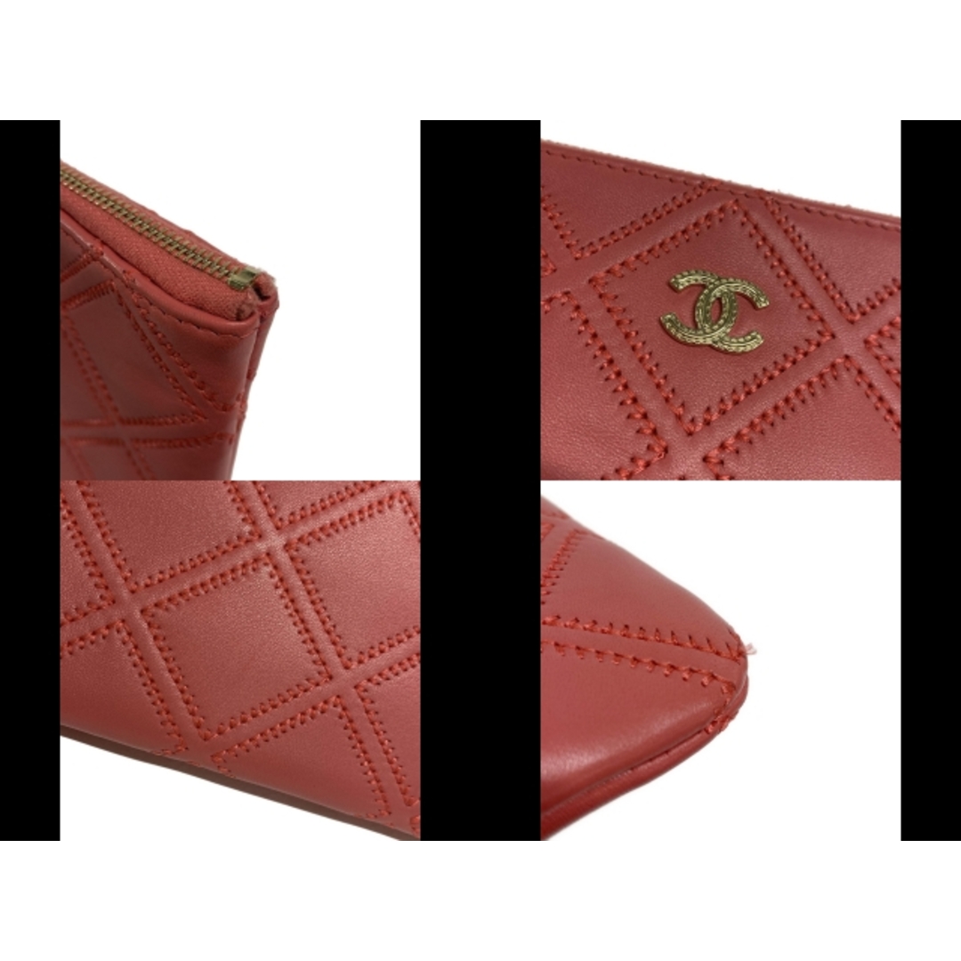 CHANEL - CHANEL(シャネル) クラッチバッグ マトラッセ ピンク ココ