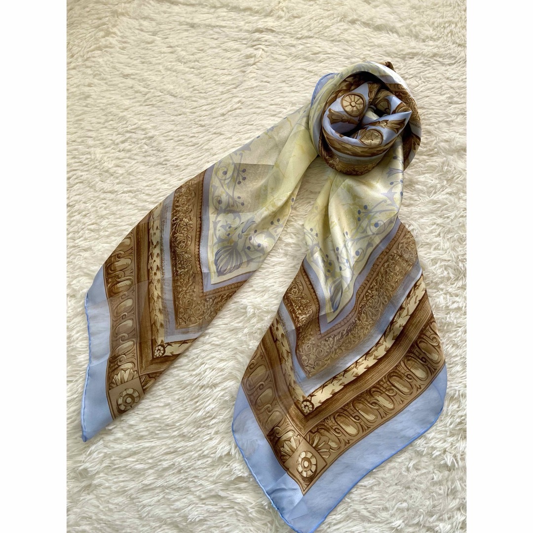 Christian Dior - Christian Dior 超大判 シフォンシルクスカーフ