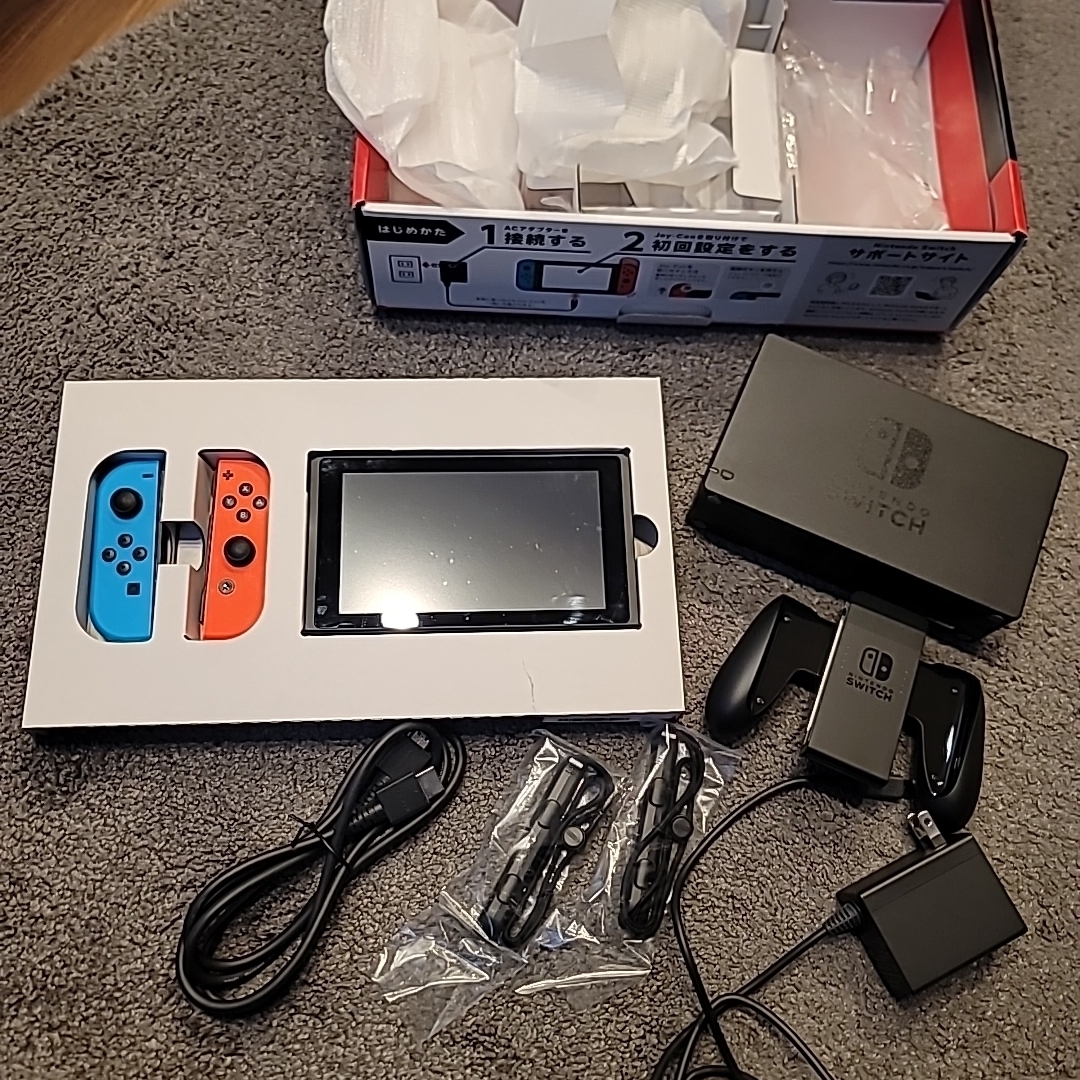 Nintendo Switch - Nintendo Switch SDカード付き(256GB)の通販 by