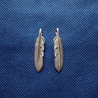 goro's - 最終出品！MOTO モト K24 フェザーデザイン シルバー メタル