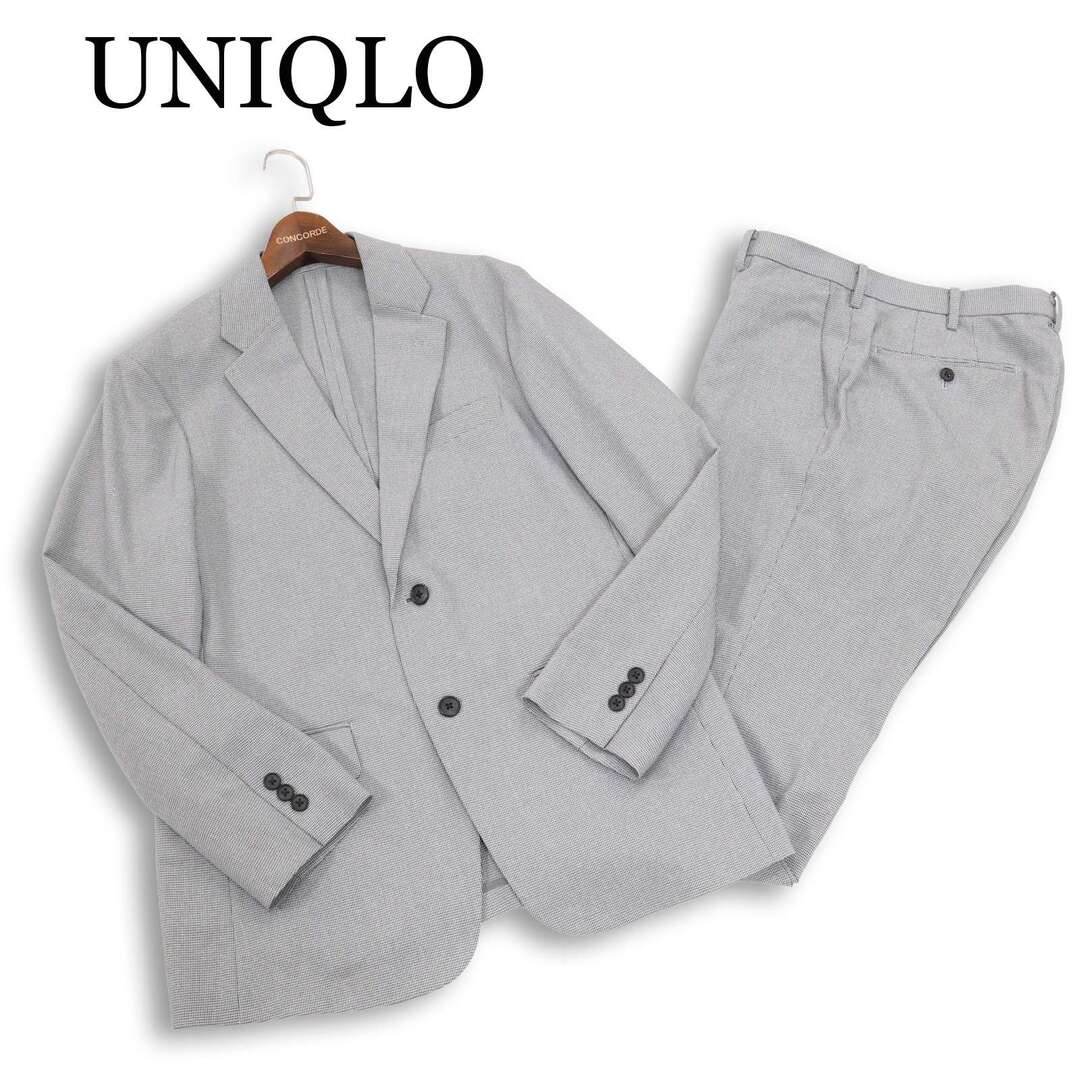 UNIQLO ユニクロ 【感動ジャケット&パンツ】 春夏 千鳥柄 ストレッチ