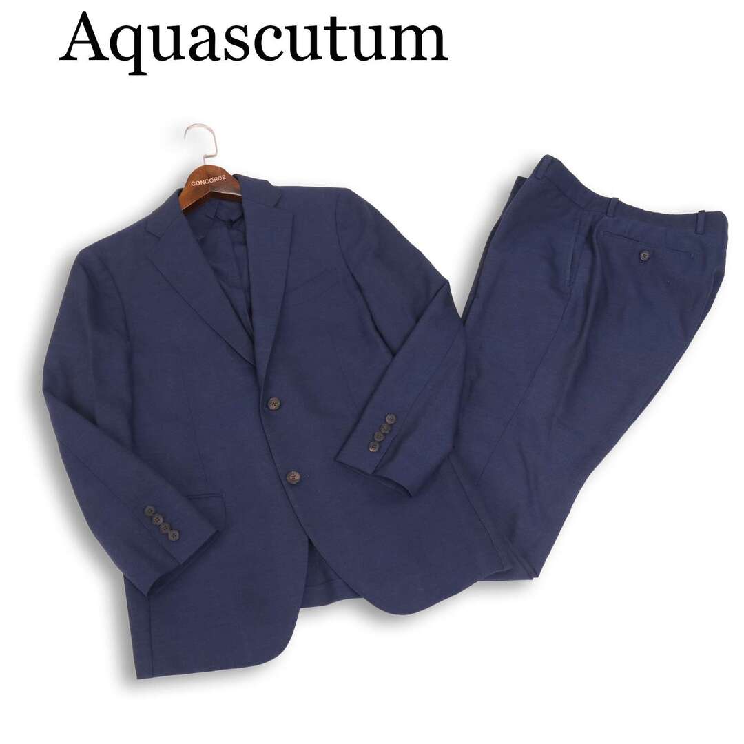 AQUA SCUTUM - Aquascutum アクアスキュータム 春夏☆ 背抜き ビジネス