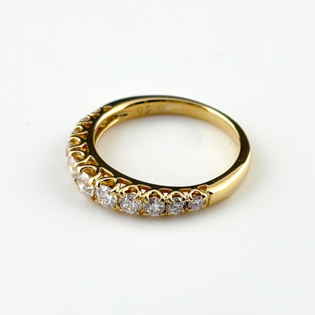 メレダイヤ デザインリング 6号 K18 【中古】の通販 by バイセル