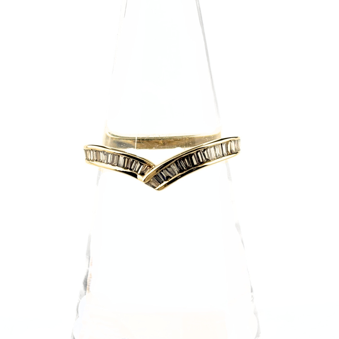 メレダイヤ デザインリング 12号 K18 【中古】の通販 by バイセル