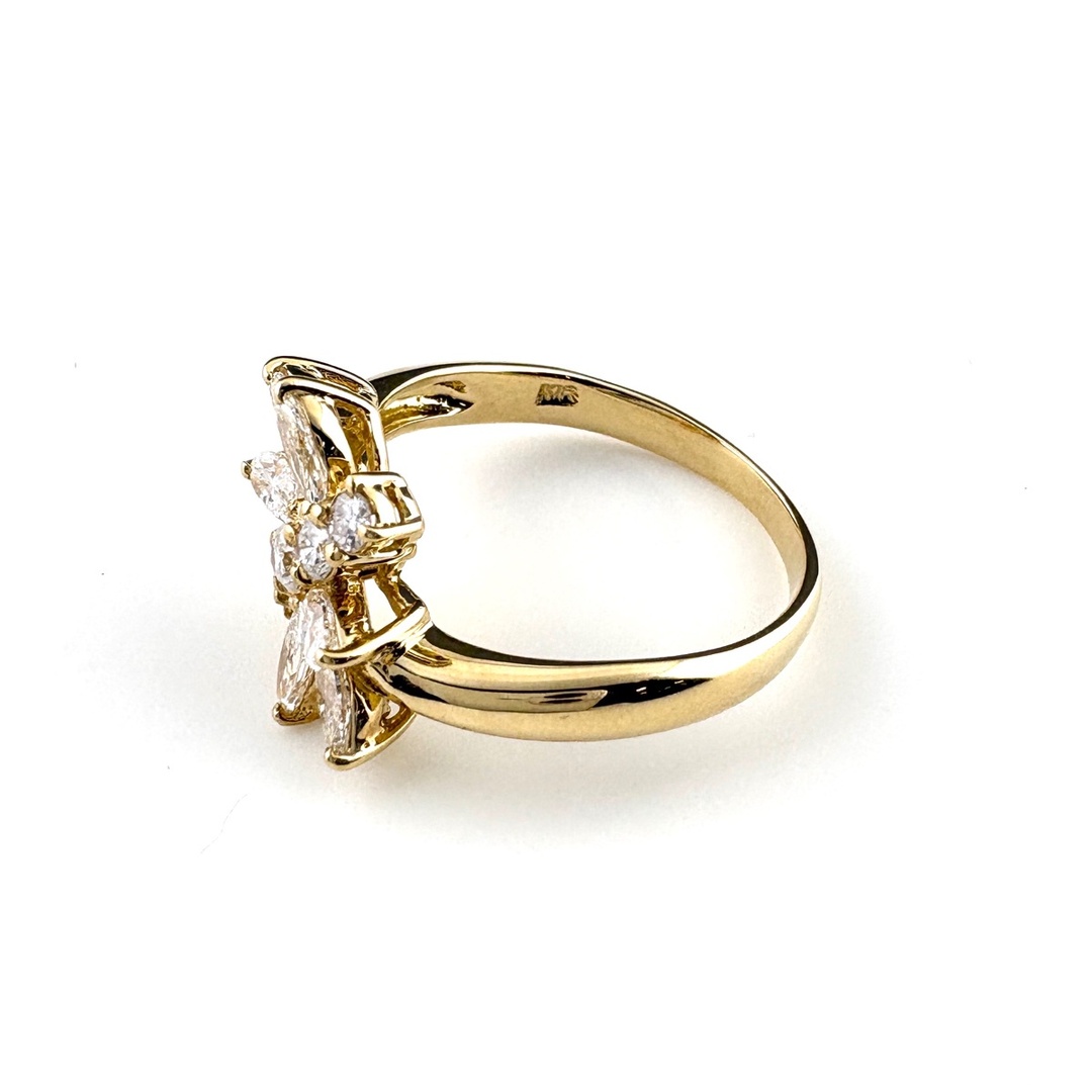 メレダイヤ デザインリング 12.5号 K18 【中古】の通販 by バイセル