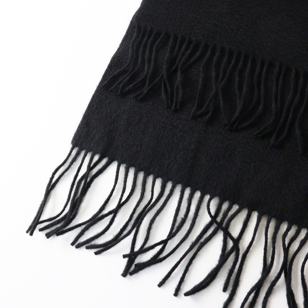 ランバンコレクション LANVIN COLLECTION フリンジストール＼ブラック