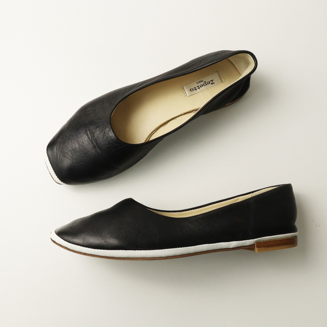 repetto - 保存箱付き レペット repetto レザー バレエシューズ 36