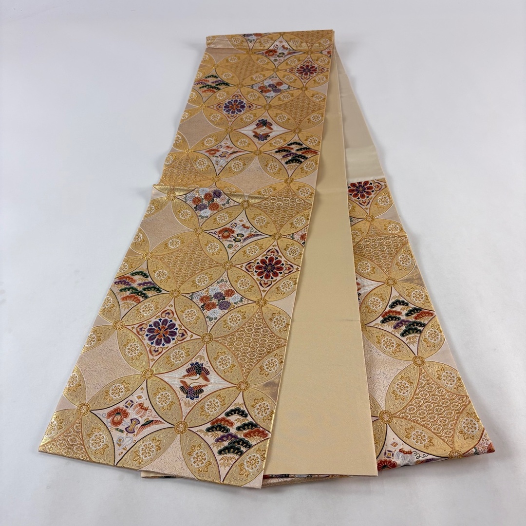 美品】 袋帯 秀品 六通 正絹 【中古】の通販 by バイセル ラクマ店｜ラクマ