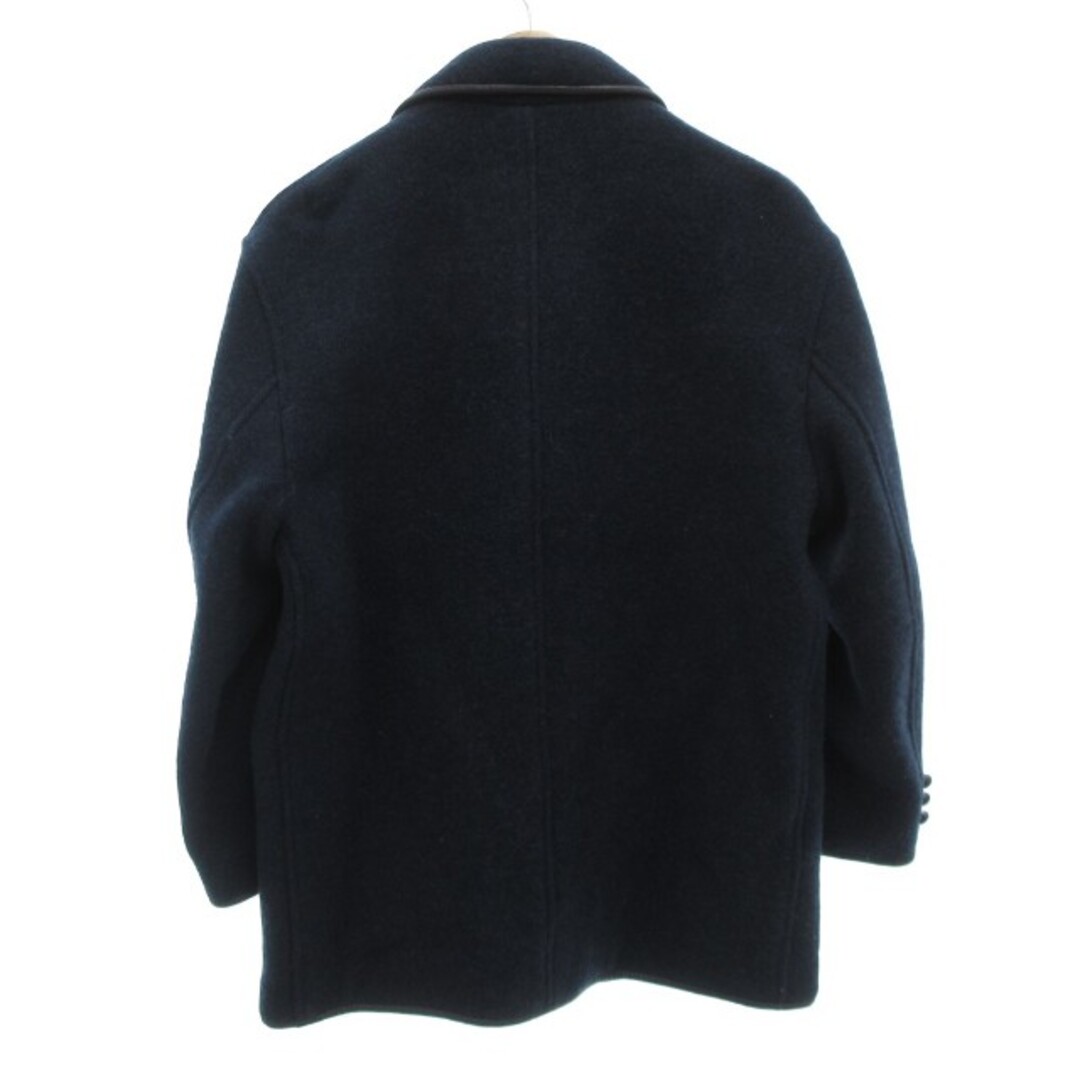 マドモアゼルノンノン コート くるみボタン ミドル丈 ハーフ ウールの