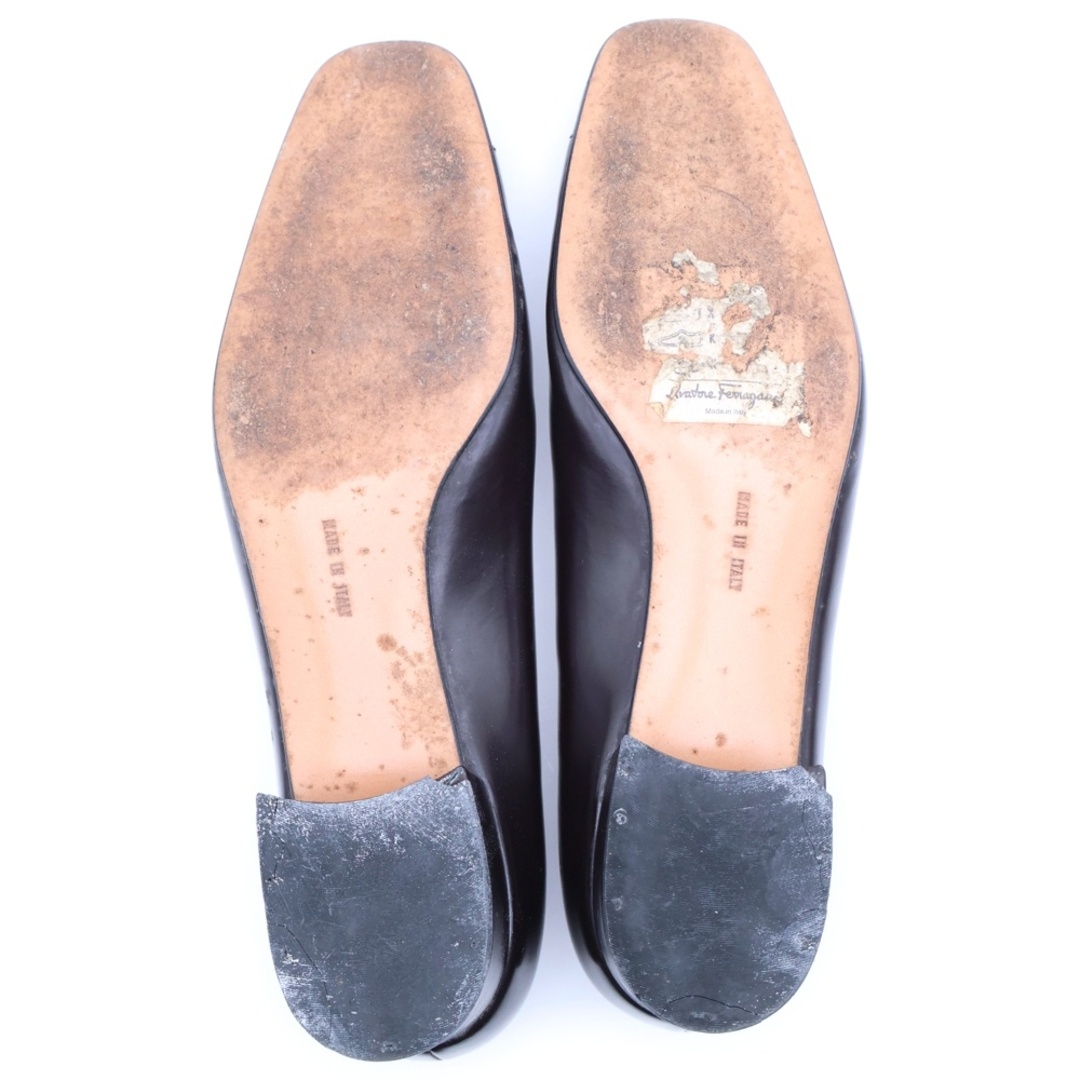 FERRAGAMO フェラガモ ガンチーニ スクエアトゥパンプスの通販 by