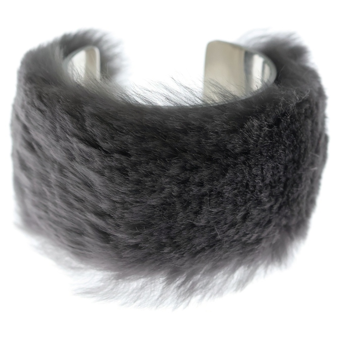 UNDERCOVER - UNDERCOVER アンダーカバー ファー付きシルバーバングル