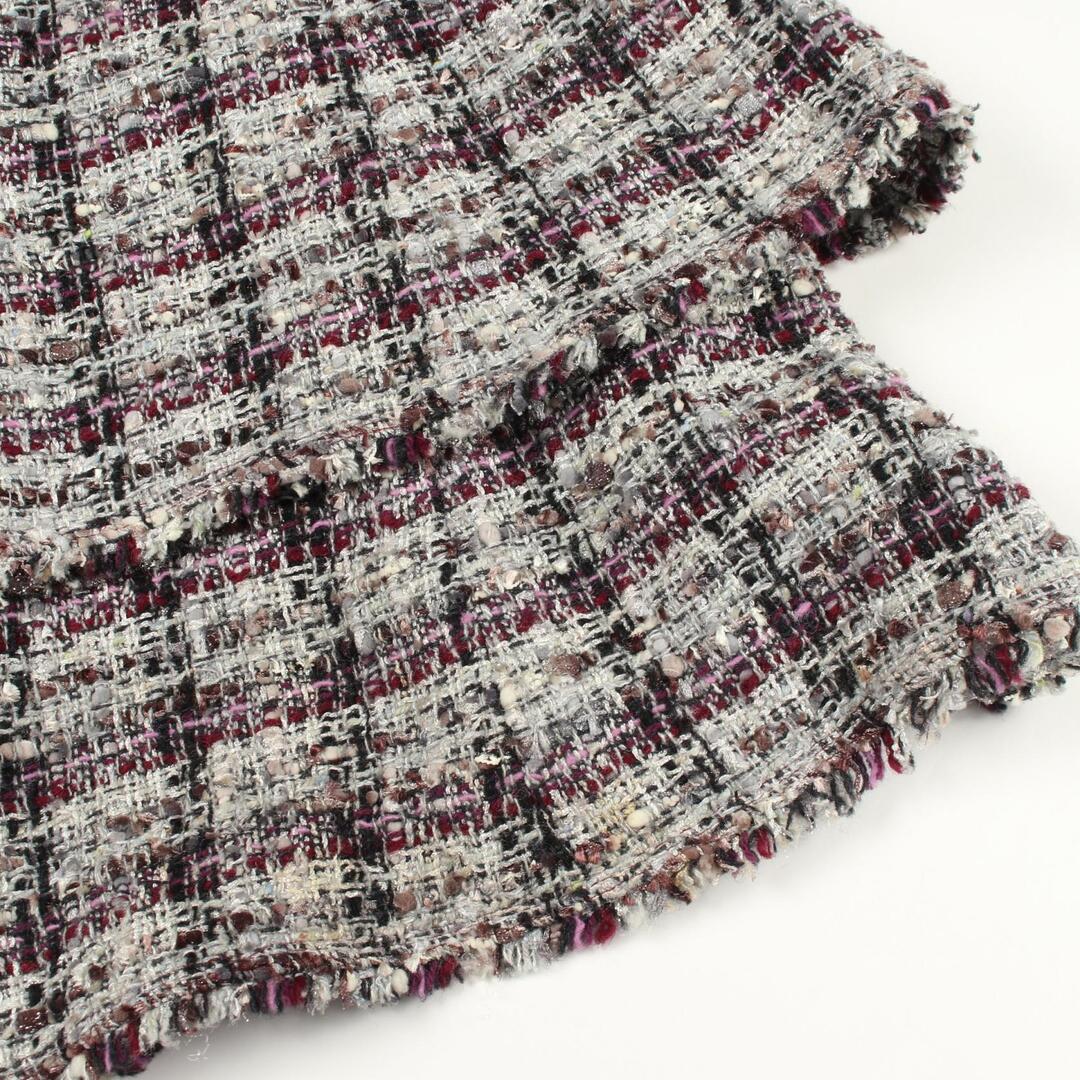 CHANEL - シャネル CHANEL ココマークプレート ツイード ティアード