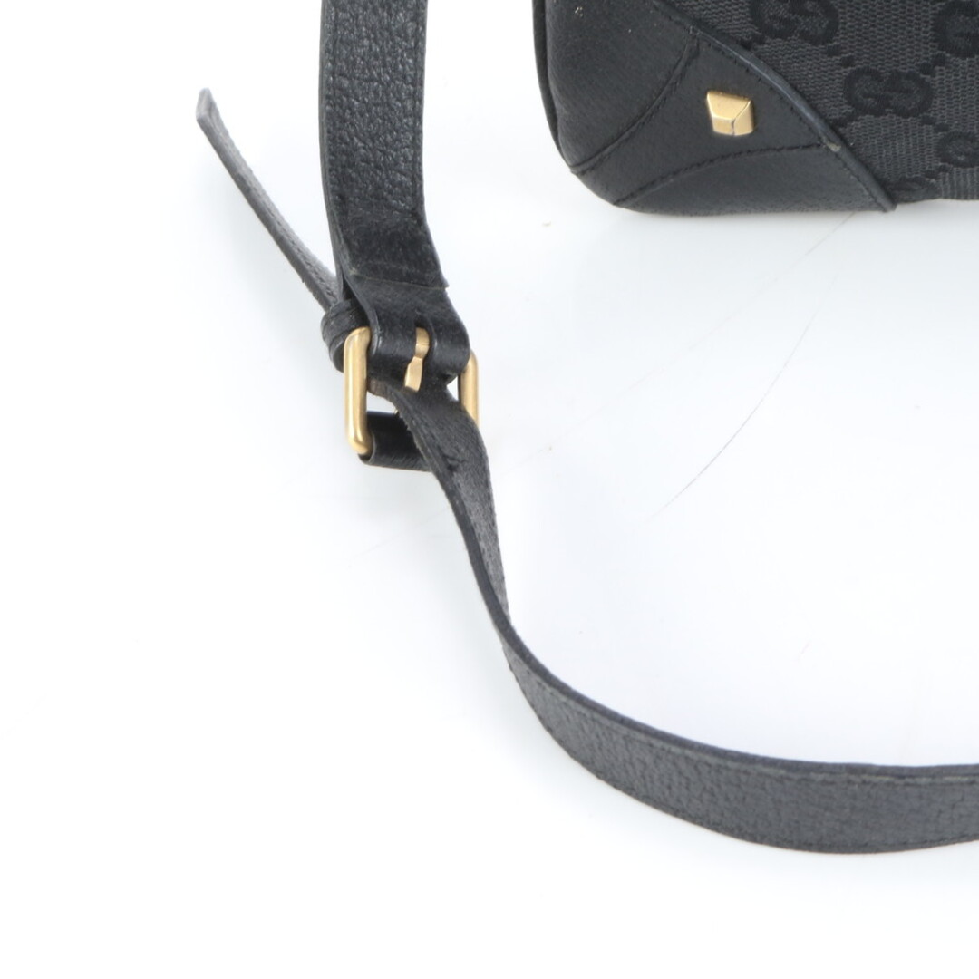 GUCCI - 美品 グッチ GG キャンバス スタッズ 120893 レザー