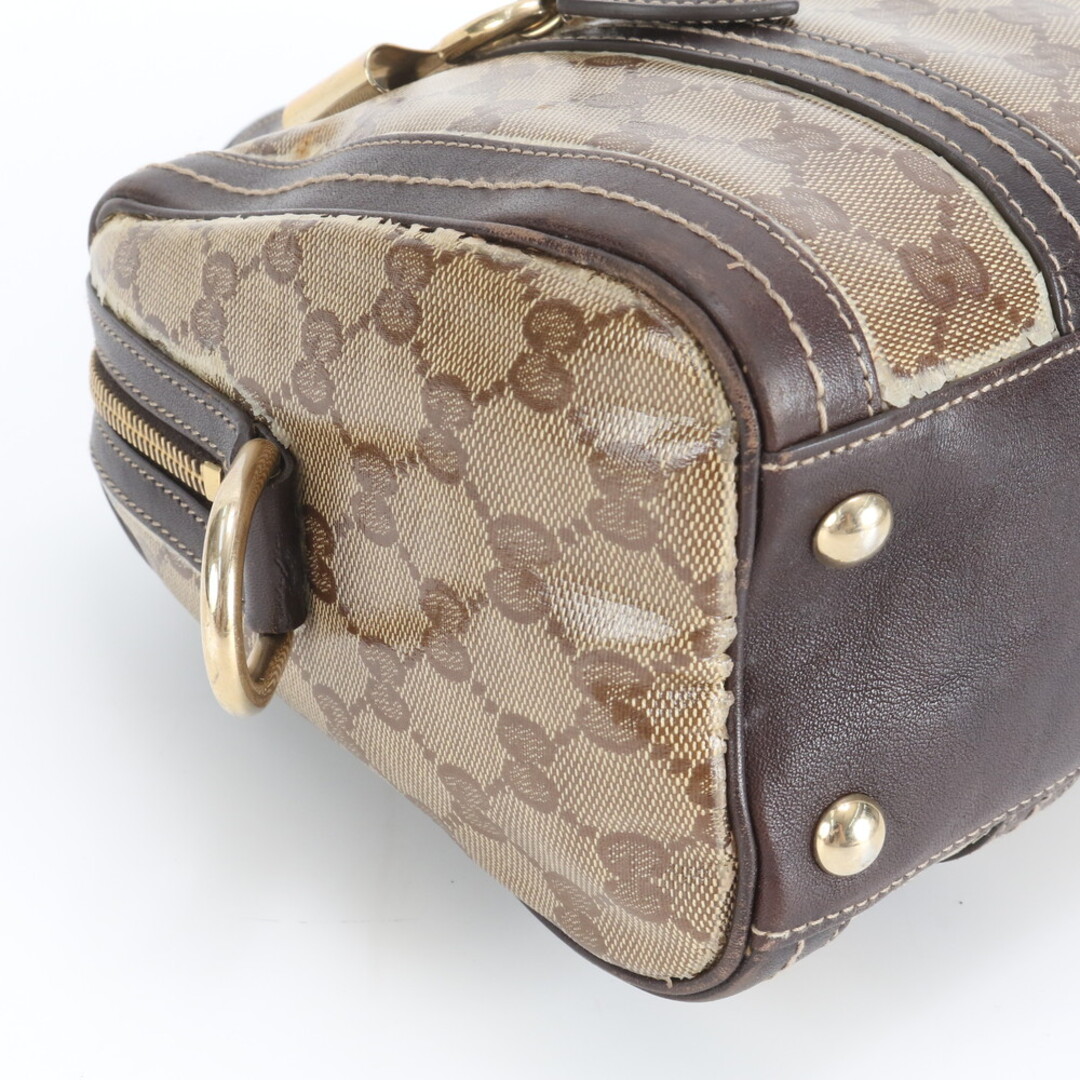 GUCCI - グッチ GG クリスタル ドゥケッサ リボン 181487 レザー ミニ