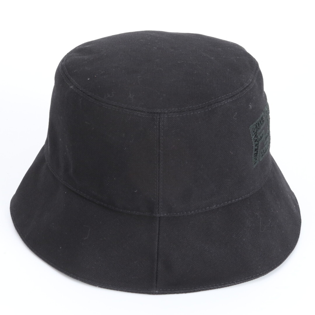 FENDI - 極美品 フェンディ ロゴ バケット ハット バケハ 帽子 FXQ801