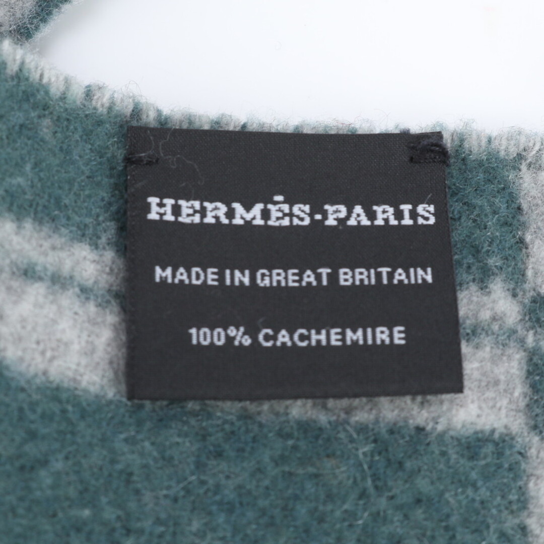 HERMES - 美品 エルメス タグ付 バンド ドゥ レポ カシミヤ 100