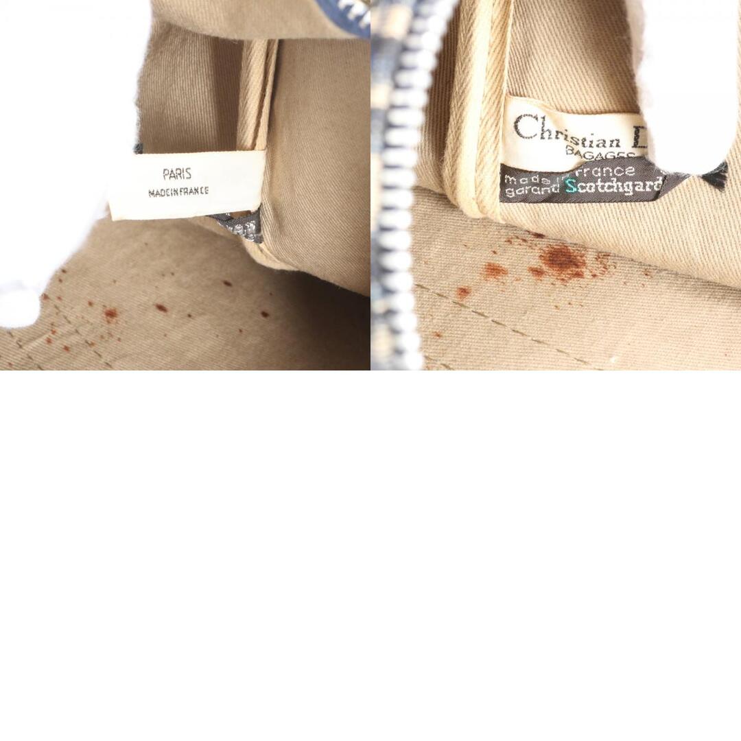 Christian Dior - クリスチャンディオール トロッター レザー ボストン