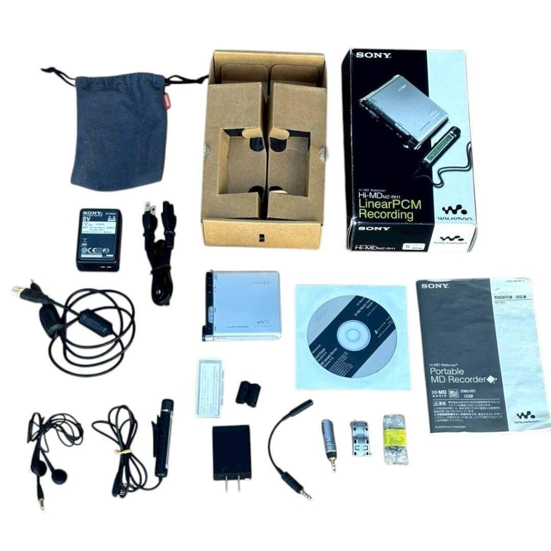 SONY Hi-MD MZ-RH1 ソニー MDウォークマン 【動作確認済み】 の通販 by
