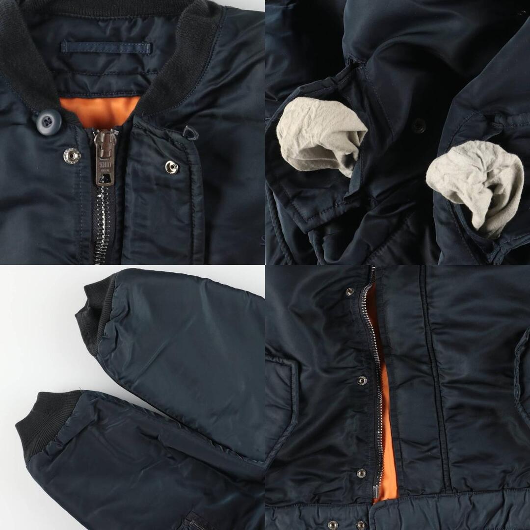 schott - 古着 ~90年代 民間品 ショット SCHOTT MA-1タイプ 中綿入り