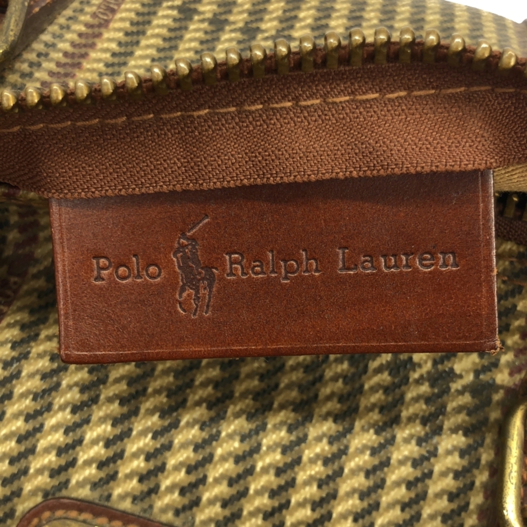 POLO RALPH LAUREN - 【中古】POLO RALPH LAUREN ボストンバッグ 千鳥