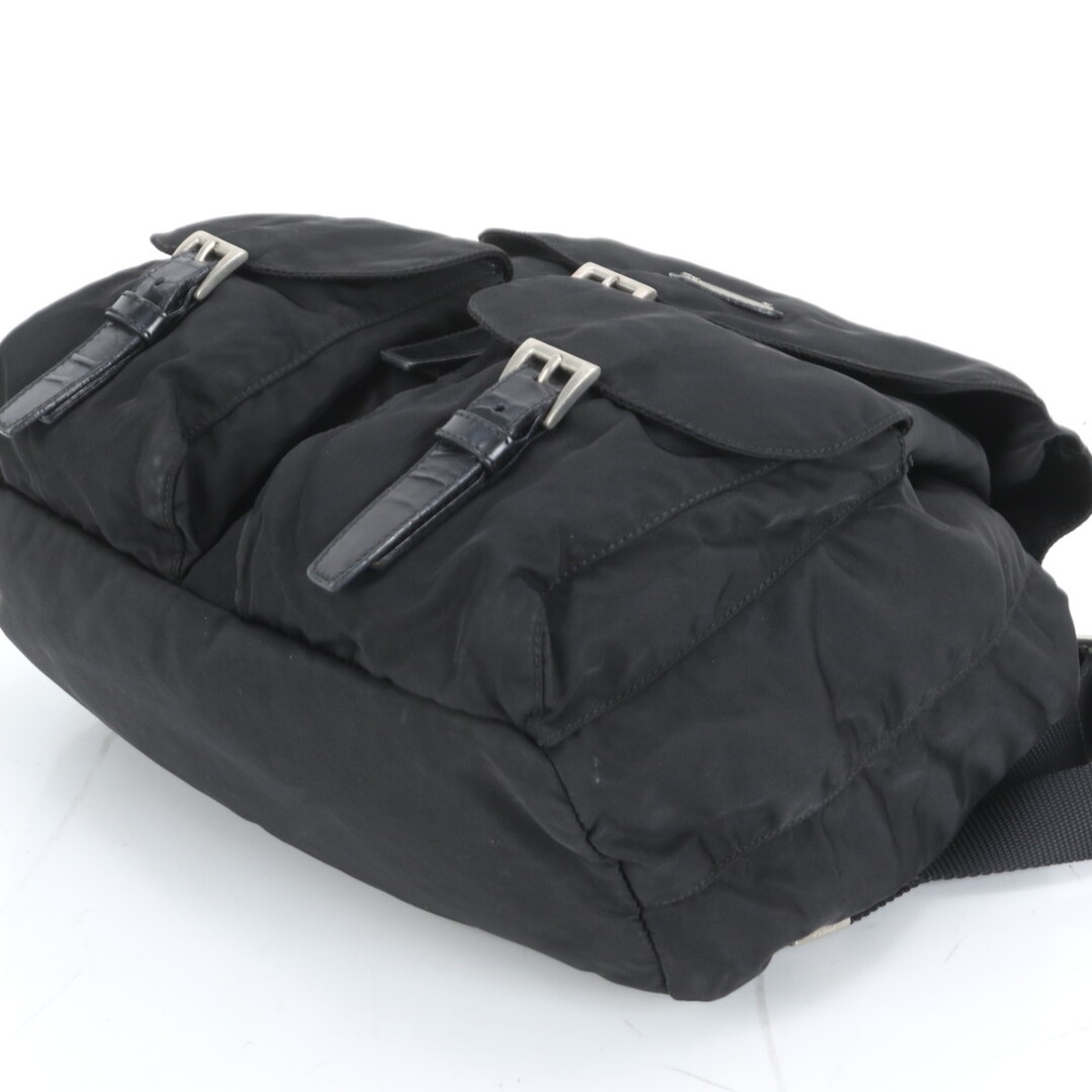 PRADA - 美品 プラダ テスート ナイロン トライアングルロゴ レザー