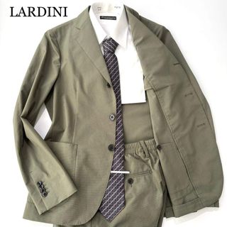 LARDINI - 【美品】LARDINI スーツ セットアップ easy wear 緑 46の