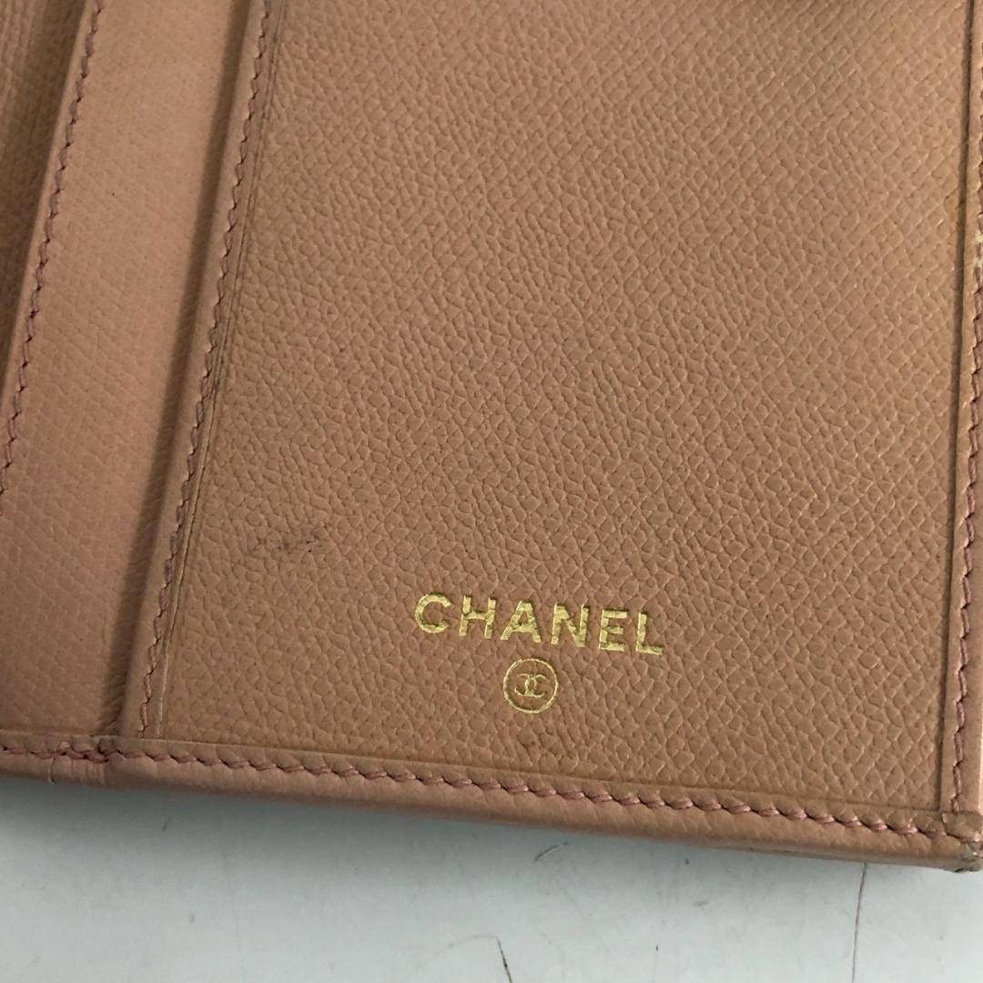 CHANEL - CHANEL シャネル ココボタン 長財布 ピンク レディース