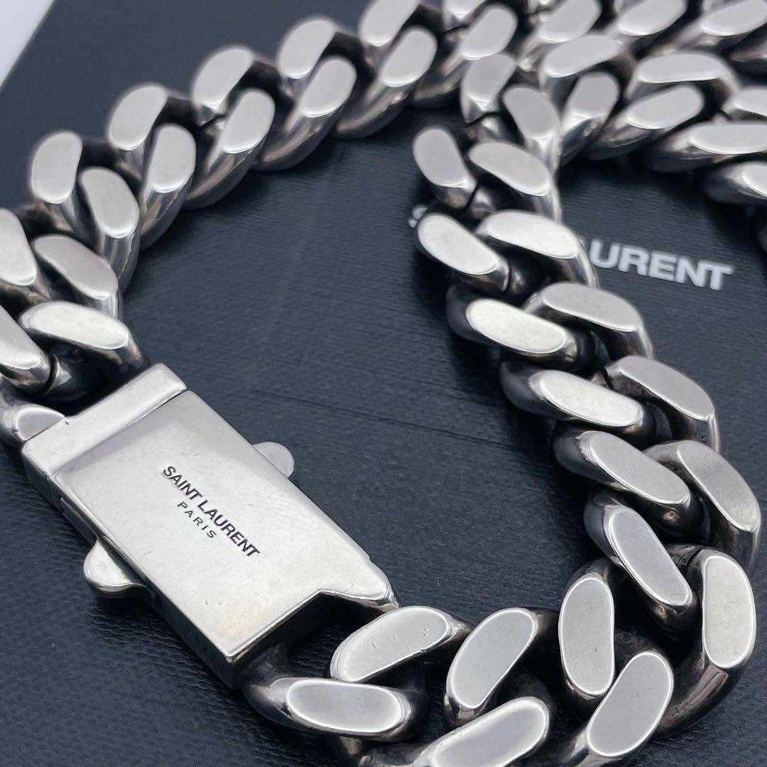 Yves Saint Laurent - Yves Saint Laurent ネックレス 喜平 メタル