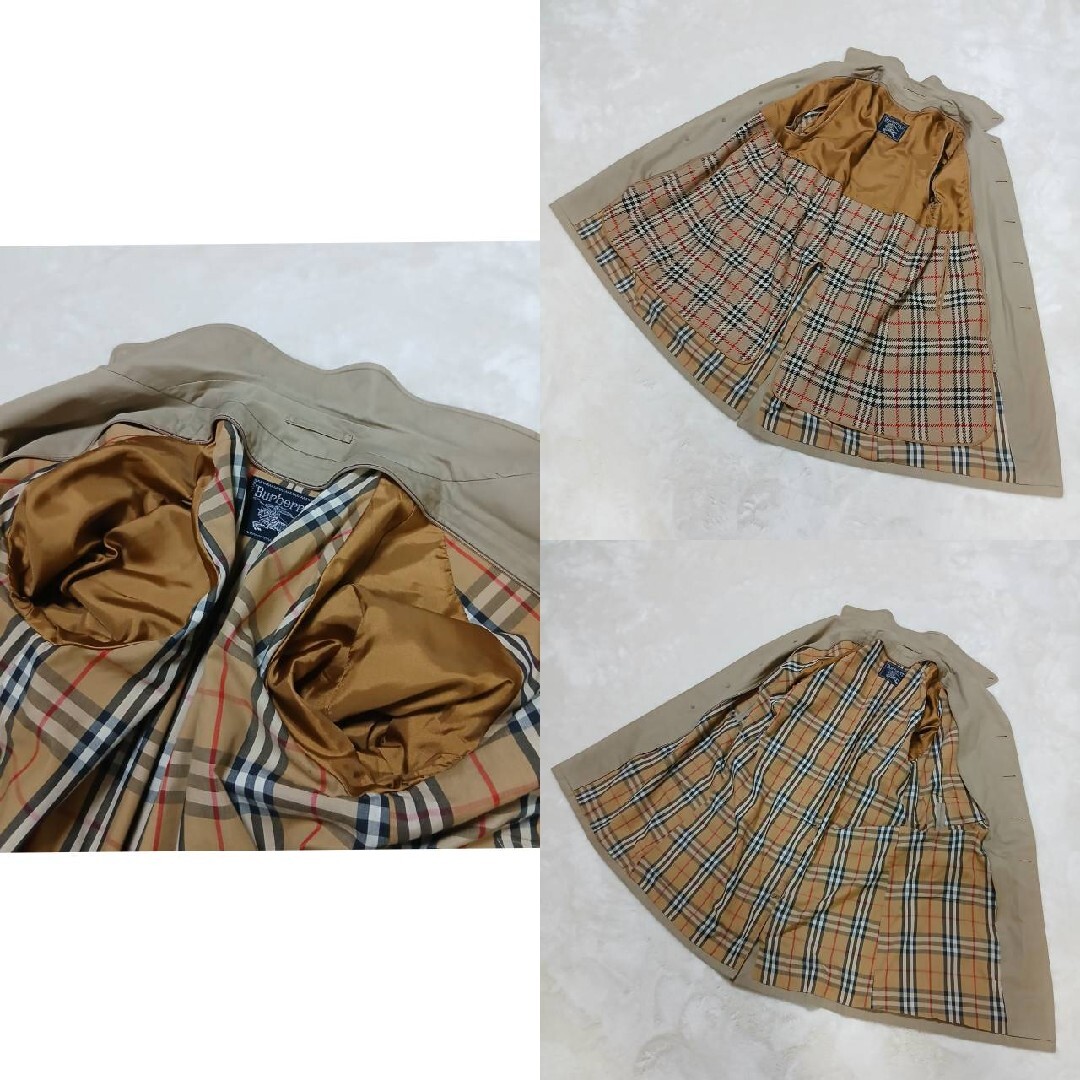BURBERRY - Burberrys ライナー付ギャバジンステンカラーコート 裏地