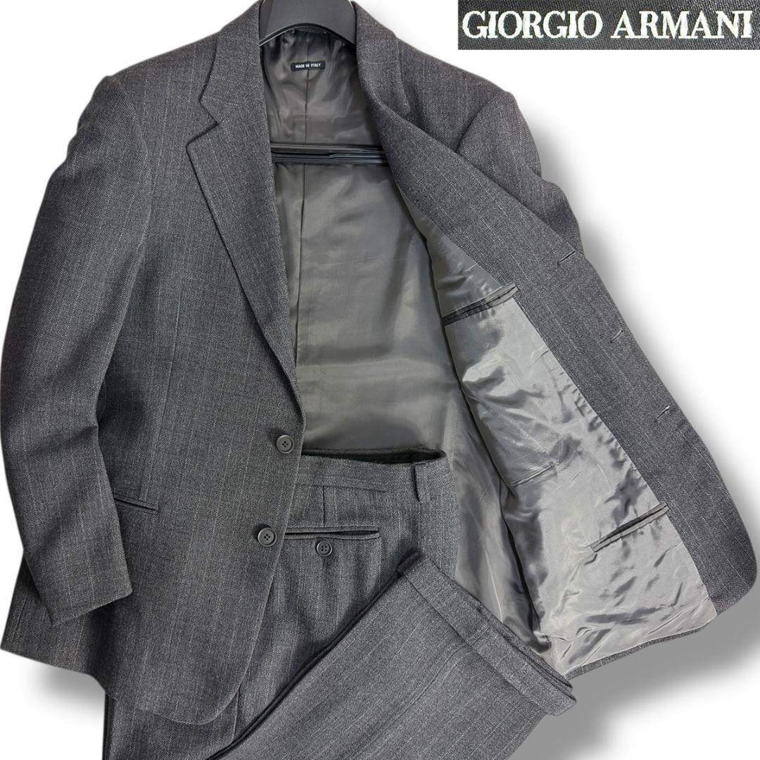 GIORGIO ARMANI - J5119美品 ジョルジオアルマーニ 黒タグチョーク