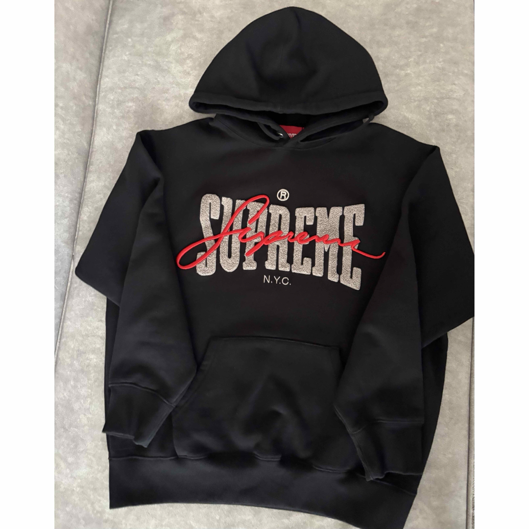 Supreme - Supreme Embroidered Chenille Hoodedの通販 by みー's shop