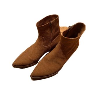 SAINT LAURENT - サンローランパリ 443208 サイドゴアスエードブーツ