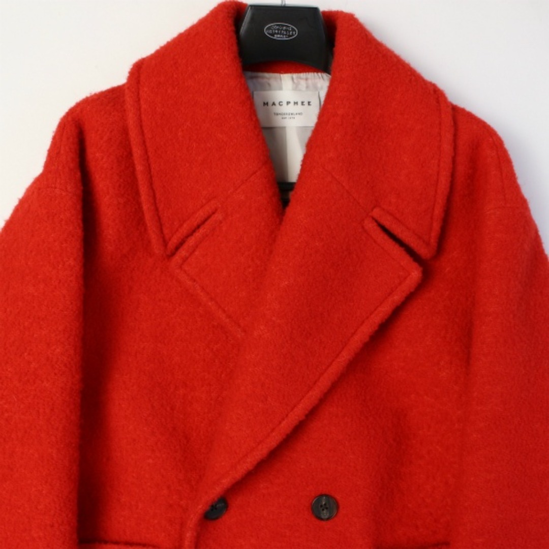 5.2万♡マカフィー2024♡ブークレーボンディング ダブルブレストコート