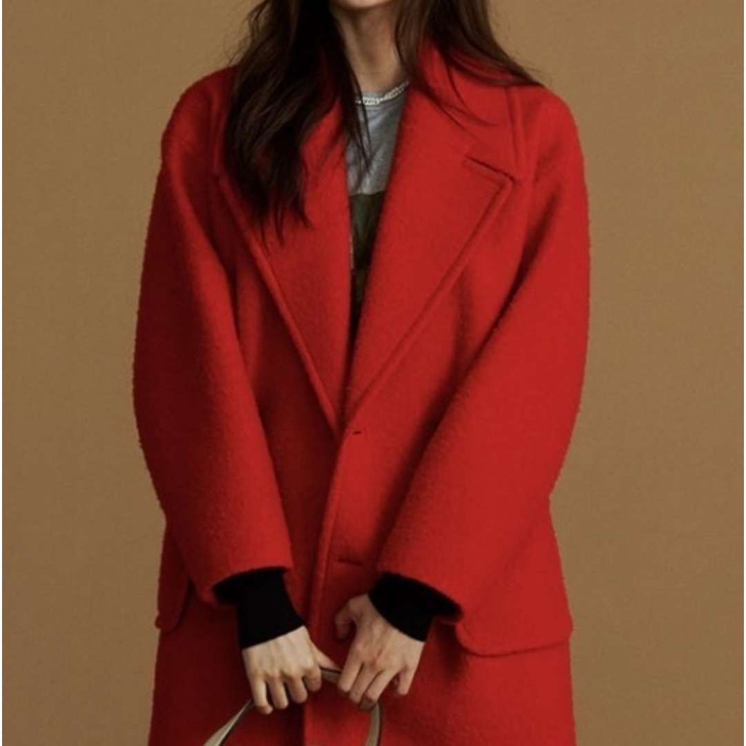 5.2万♡マカフィー2024♡ブークレーボンディング ダブルブレストコート