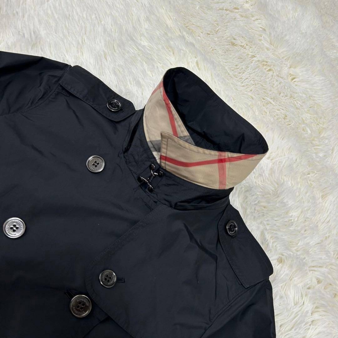BURBERRY - 【極美品/L】バーバリーロンドン トレンチコート メガノバ