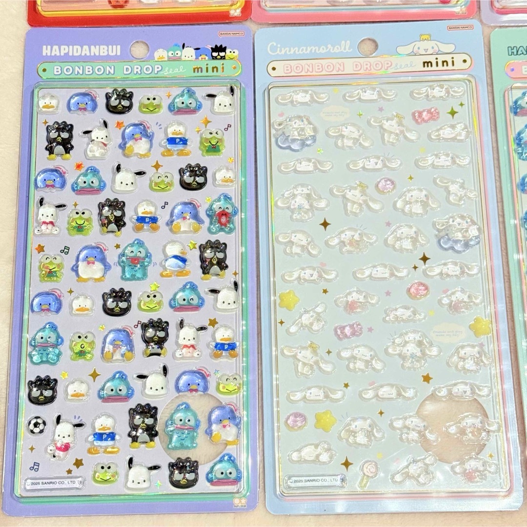 サンリオ - 【正規品】ボンボンドロップシール mini ミニ サンリオ 8種